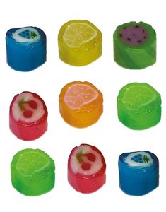 1kg Rox Mellomstor - Fargerike Fruktsukkertøy