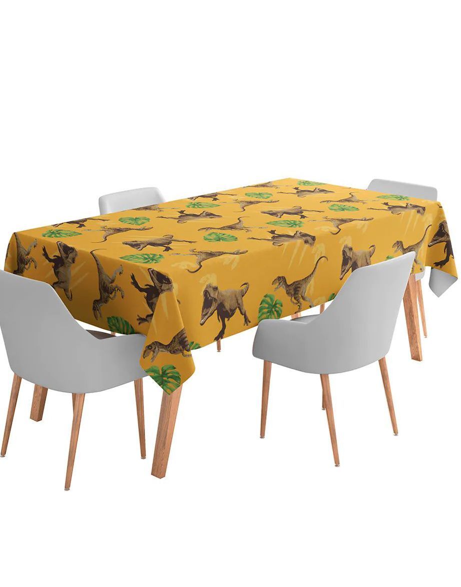 Pairduk med Dinosaurer 120x180 cm Avlange Duker Duker og Bordløpere
