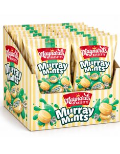 12 stk Maynards Bassetts – Murray Mints Sukkewrtøy à 162 g - Hel Eske
