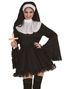 Flørtende Nonne - Nonnekostyme - Strl L/XL