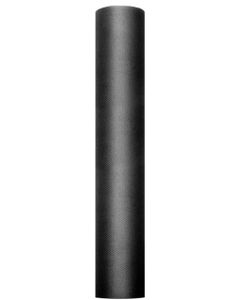 SVART Tyll på Rull 30 cm x 9 meter