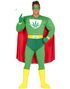 Marijuana Superhelt - Herrekostyme - Strl M