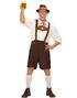 Sjarmøren - Komplett Oktoberfestkostyme til Mann - 3XL