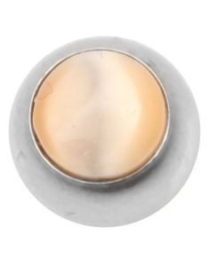 Cat Eye Orange - 6 mm Stålkule til 1,6 mm Stang