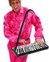 Sebramønstret Oppblåsbart Keyboard Piano - 57 cm