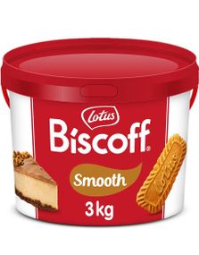 3 kg Stor Bøtte med Lotus Biscoff Spread/Kjekskrem