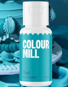 Colour Mill Teal Oljebasert Matfarge - 20ml