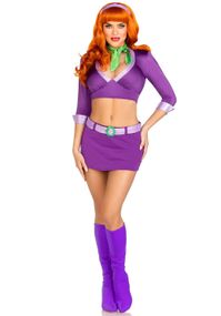 Meddling Cutie Daphne - Scooby-Doo Inspirert Kostyme til Dame
