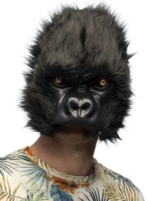 Gorilla Plysjmaske