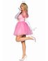 Frosted Organza Babydoll - Rosa Kostymekjole til Dame