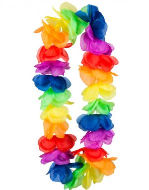 Hawaiikrans med Ekstra Store Blomster