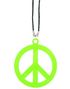 Peace - Grønt Hippiesmykke
