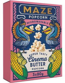 1777334400_13-pack Maze Cinema Butter Popcorn 3x80 gram