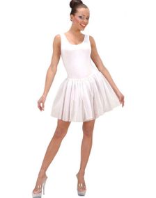 Hvit Tutu Ballerina Underskjørt