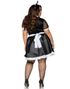 French Maid Damekostyme - Store Størrelser