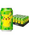 24 stk Pokemon Lime Sparkling Water - Kullsyrevann med Limesmak 330 ml - Helt Brett (Asia Import)