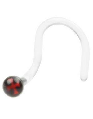 Red Ridder Cross - Nesepiercing