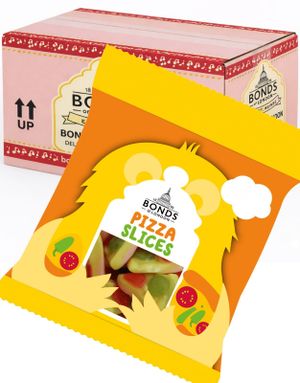 20 stk Pizza Slices - Bonds of London Hel Eske (UK)