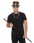 Voodoo Sett med Hatt, Smykke og Stokk