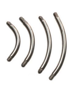 Blank Bananstang i Titan til 1,6 mm Kule