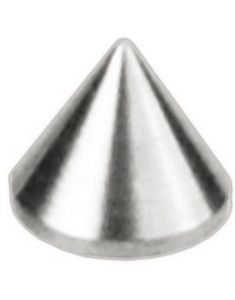Metallic Point - Stål Dermal Anchor Kule