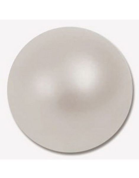 Pearl White - 8 mm Akrylkule til 1,6 mm stang