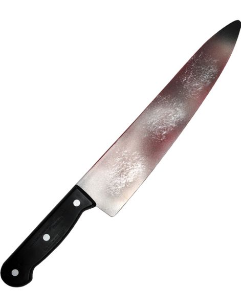 Ghost Face - Lisensiert Blodig Kniv (38 cm)