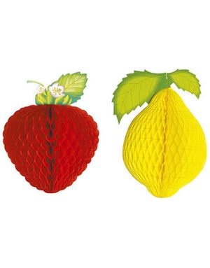 Jordbær & Sitron Honeycomb - 21 cm