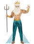 Poseidon Kostyme 5 Deler