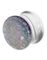 Pyrex Piercing Plugg - Glitter Rosaskjær