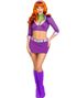 Meddling Cutie Daphne - Scooby-Doo Inspirert Kostyme til Dame
