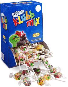 180 stk Björnar Klubb Mix - Kjærligheter med Fruktsmak - Hel Automateske 2 kg
