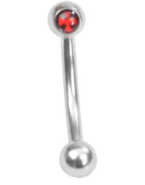 Red Ridder Cross - 1.2 x 8 mm Øyenbrynspiercing