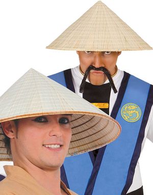 Vietnamesisk Stråhatt med Snor