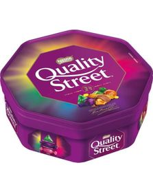 Stor Quality Street Sjokolade og Toffee i Flott Plastboks 600g