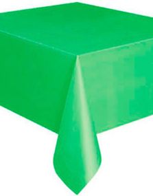 Limegrønn Plastduk 137x274 cm