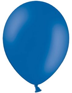 100 stk 13 cm - MEGAPACK - Blå Små Ballonger