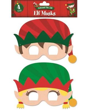 4 stk Nissealv Pappmasker