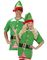 Santa's Elf - 3 Deler Kostyme