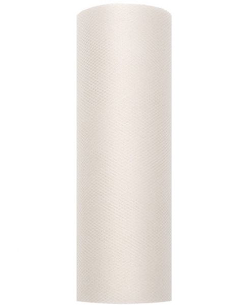 KREMFARGET Tyll på Rull 15 cm x 9 meter