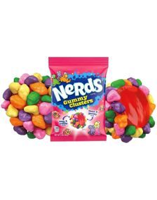 Nerds Gummy Clusters Rainbow - Gelegodteri med Sure Knasende Sukkertøy (USA Import)
