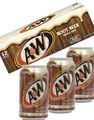 12 stk A&W Root Beer Original 355 ml (USA Import) - Hel Kasse