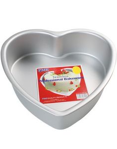 PME Hjerteformet Kakeform i Aluminium - 25x7,5 cm