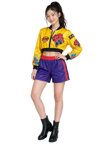 Rumi Star Nova - K-pop Demon Hunters Inspirert Kostyme til Dame