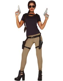 Lara Croft Inspirert Damekostyme