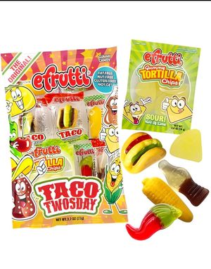 efrutti Gummi Bakery Shoppe - Forskjellig Matformet Vingummi 77 gram