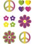 Midlertidige Tatoveringer med Hippie Motiv