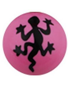 Salamander - Rosa/Sort Akrylkule
