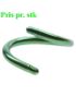 Grønn Curved Stang i Titan til 1,2 mm Kule
