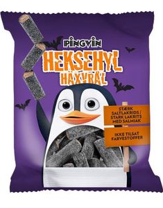 Pose med Toms Heksehyl - Salt Lakris med Salmiak 130 gram